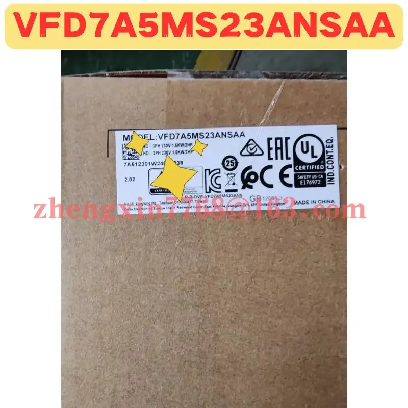 오리지널 주파수 변환기 VFD7A5MS23ANSAA