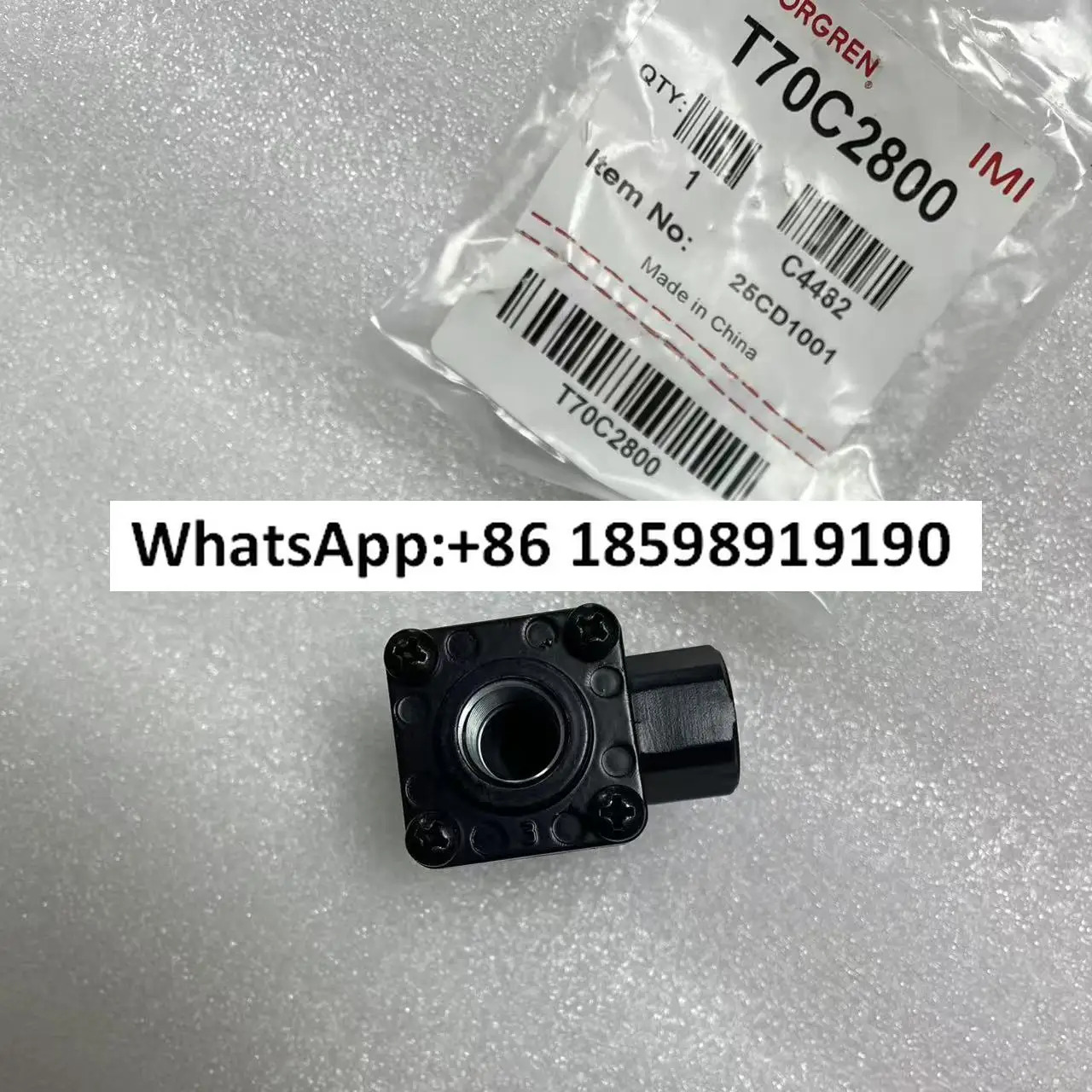 T70C2800 급속 배출 밸브 G1 4 스레드