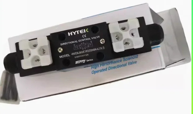 HYTEK 전자기 방향 밸브 4WE6E61/EG12NK4S 4WE6D61/EG12NK4S 4WE6J61/EG12NK4S SW-PCV-02M-A-50-40-S01