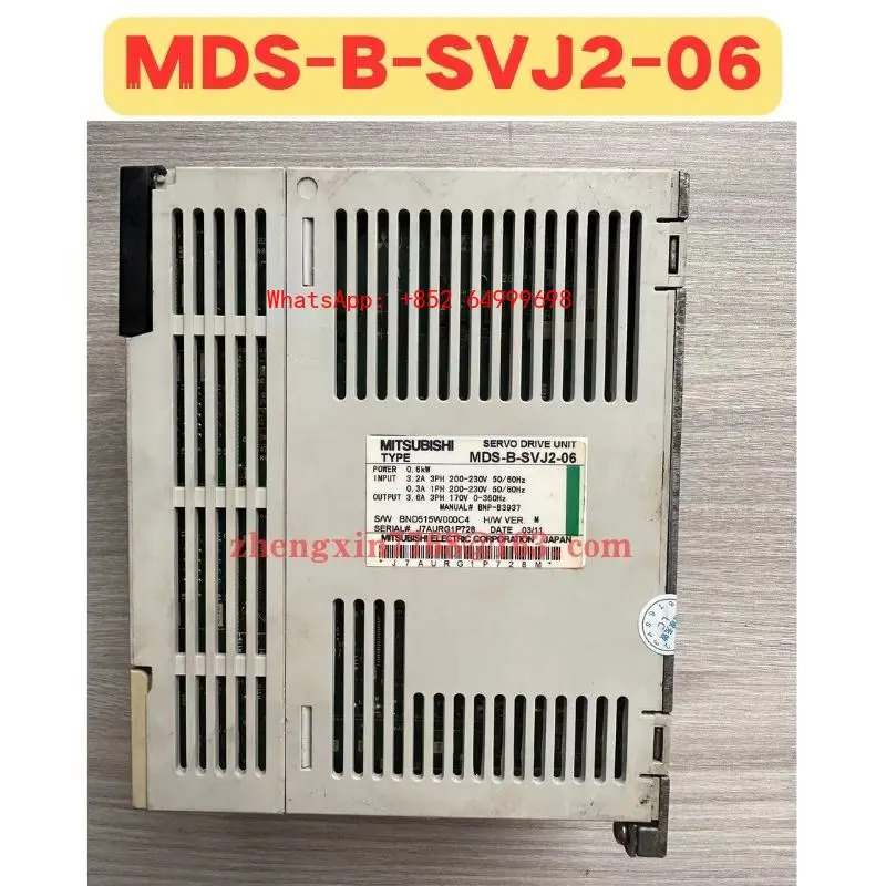 리퍼 드라이브 MDS-B-SVJ2-06 MDS B SVJ2 06 정상 기능 완료