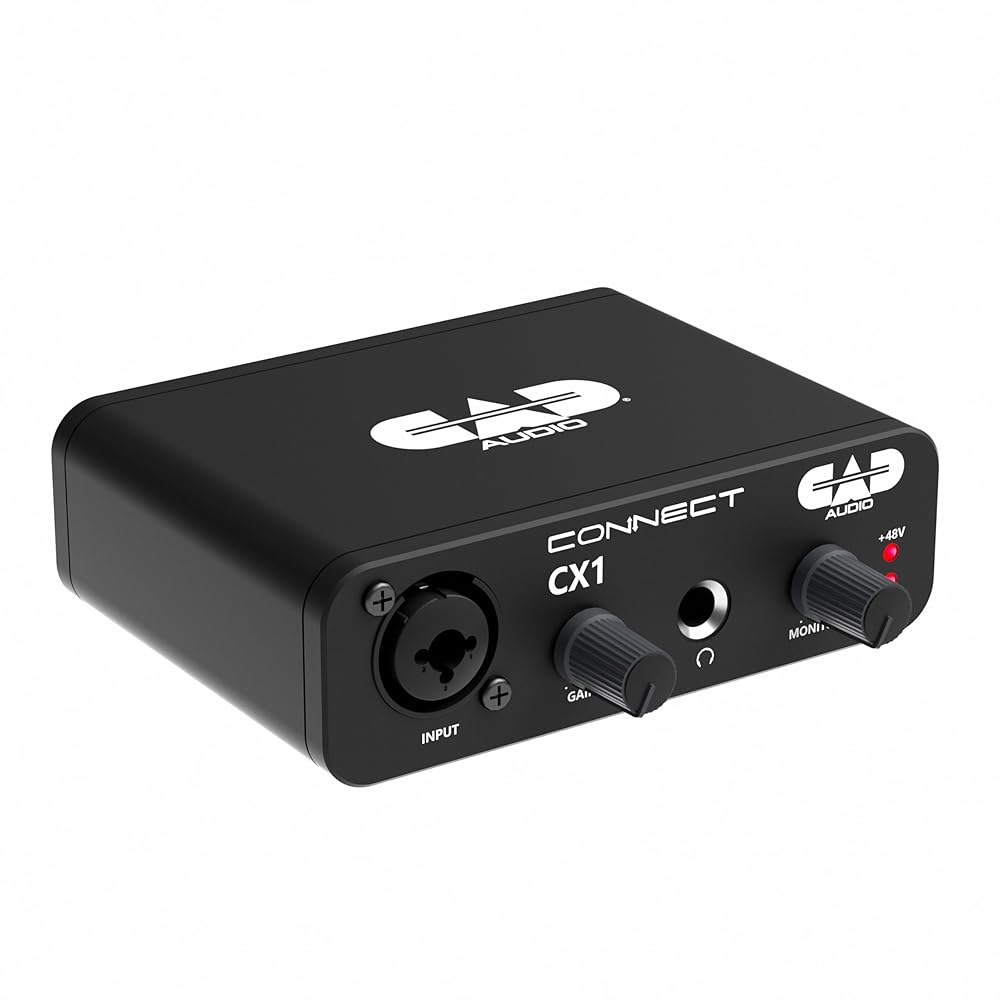 CAD 오디오 단일 채널 USB 인터페이스 24비트 / 96KHz - 상품 이미지