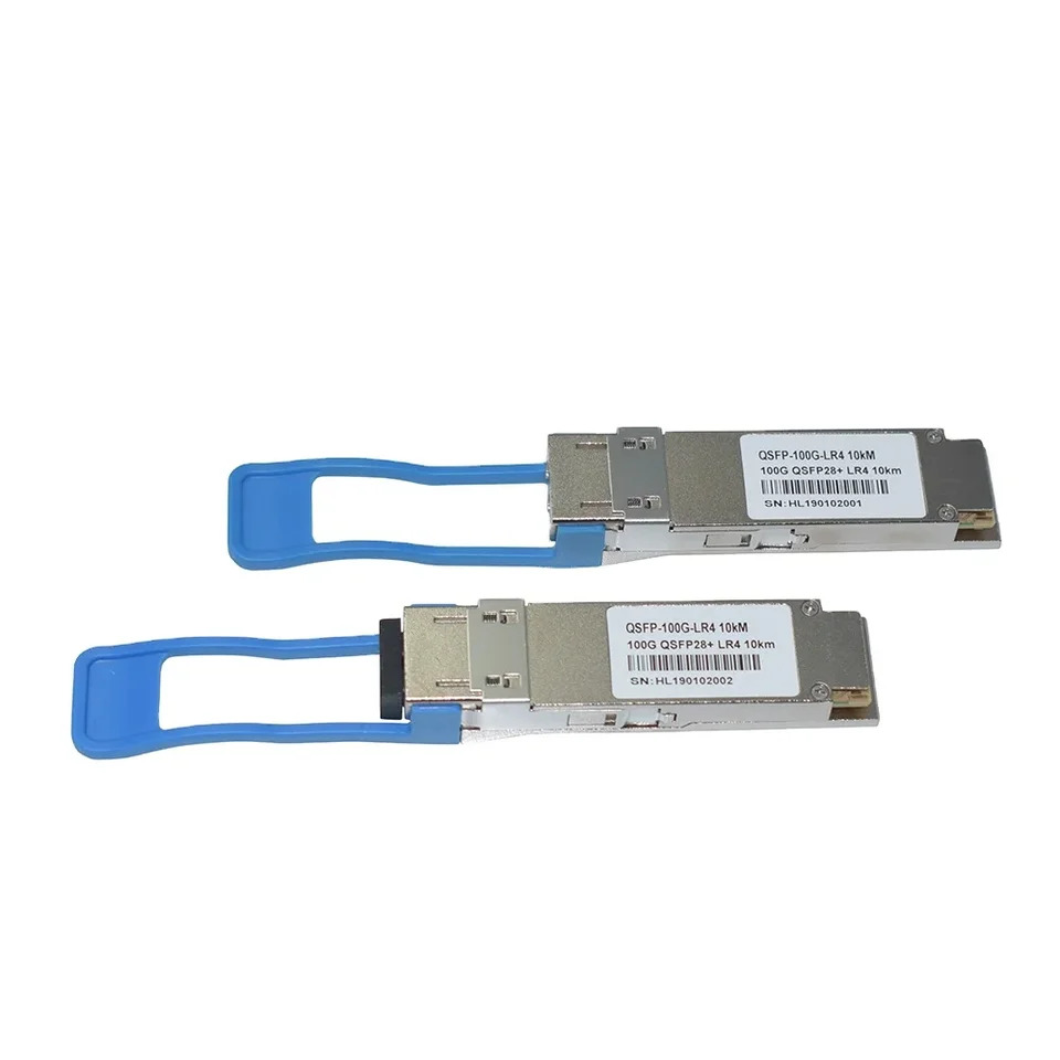 네트워크 100g Qsfp28 LR4 10km 1310nm QSFP SFP LWDM LC 모듈