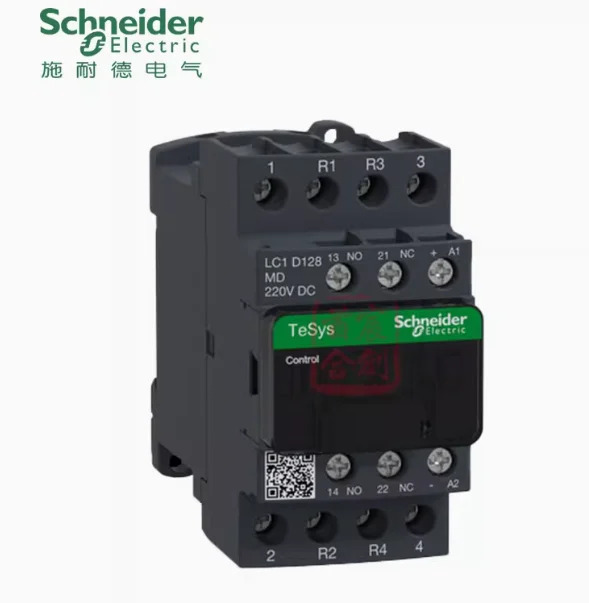 SCHNEIDER DC 접촉기 LC1D128MD 4단 LC1D128MDC 코일 220V