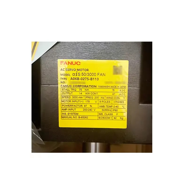 A06B-0275-B110 Fanuc 서보모터 리퍼 완료 Ok A06B 0275 B110