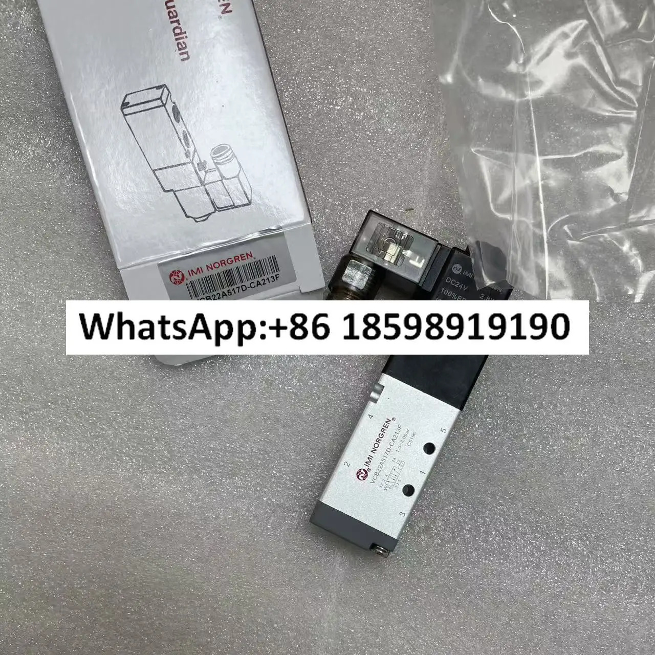VCB22A517D CA213F 솔레노이드 밸브 G1 8 스레드 24DC