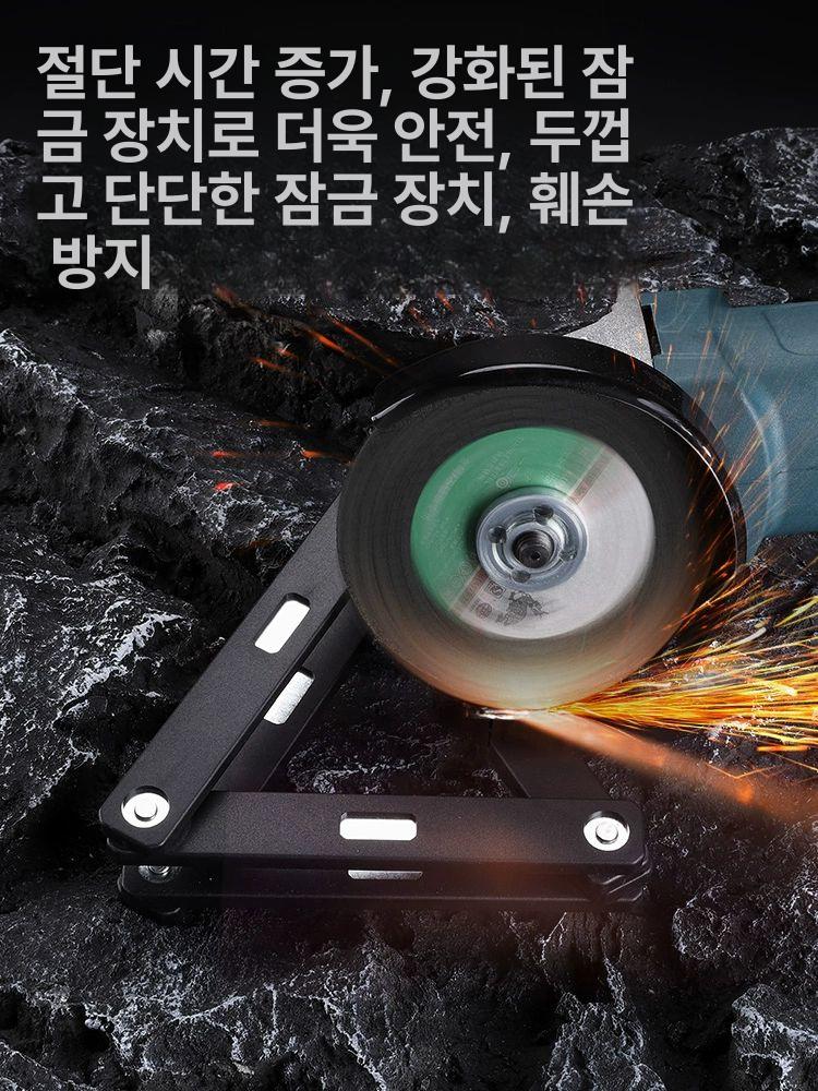 올렌토 자전거관절락 자물쇠 잠금 보안 방지 도난 블랙 접이식 6단 접이식 67cm - 상세 이미지 3