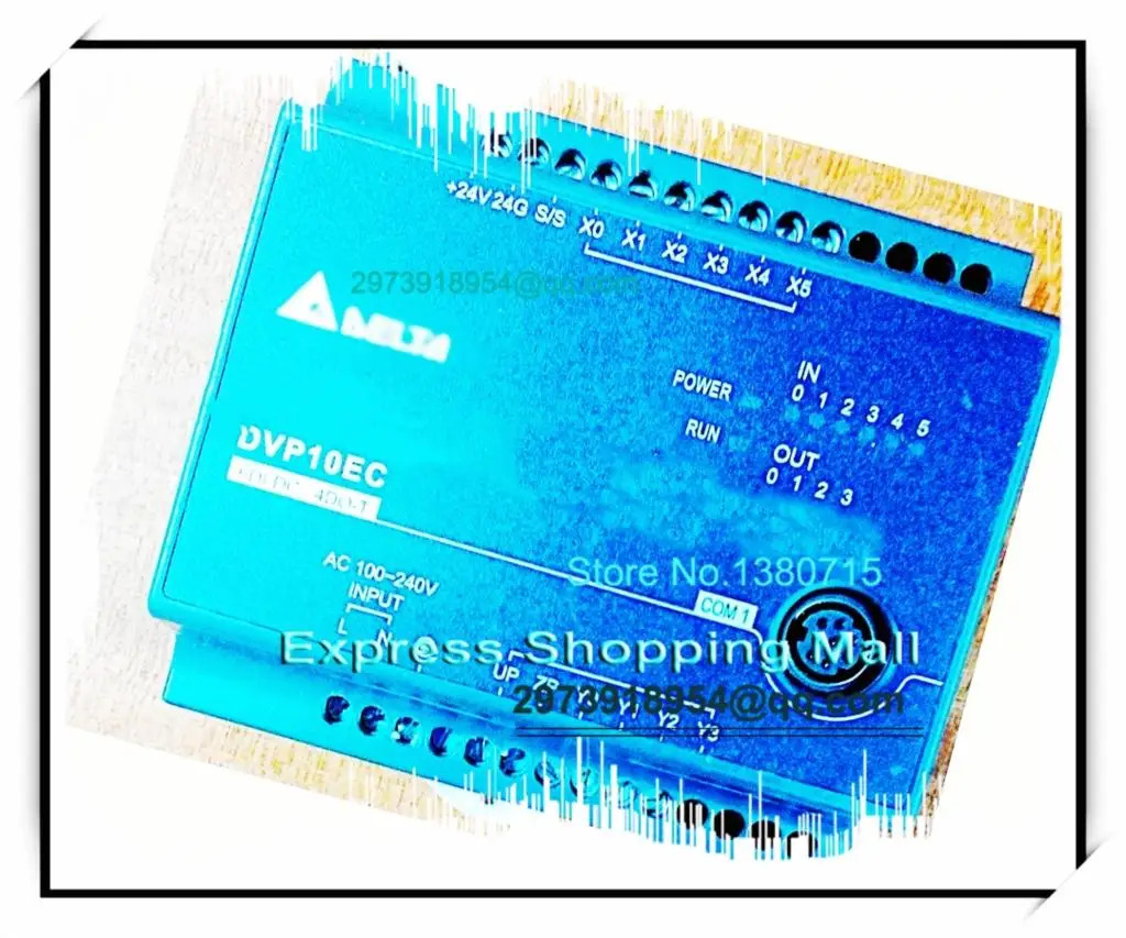 DVP10EC00T3 PLC EC3 시리즈 100-240VAC 6DI 4DO 트랜지스터 출력 신