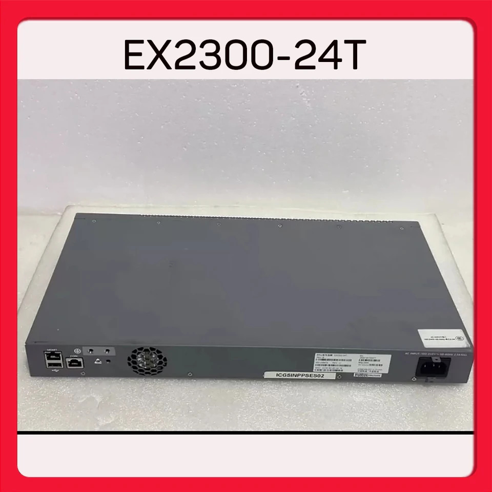 주니퍼 24 포트 기가비트 4 10G SFP 코어 네트워크 스위치 EX2300-24T