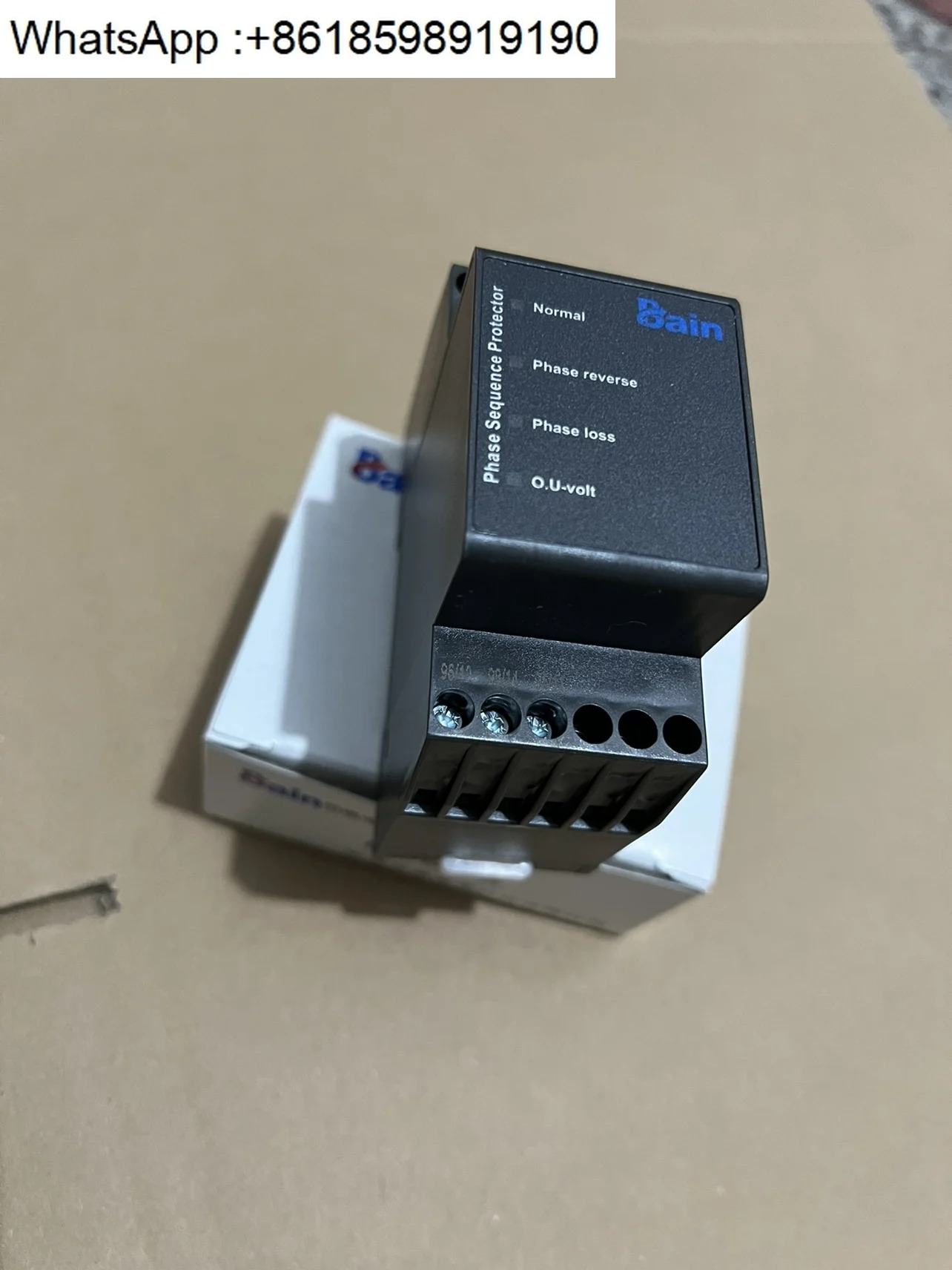 Bain Electronics 위상 시퀀스 보호 계전기 BKC-05C 3상 전력 보호기 새 교체품