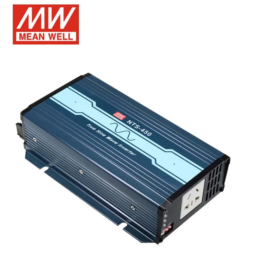 대만 Mingwei 전원공급장치 NTS-450-112US 450W 12V 110V 사인파 차량 인버터