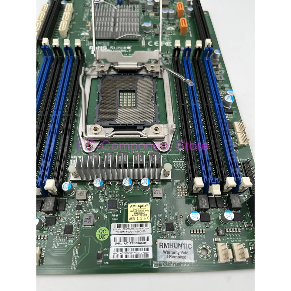 Supermicro 서버 마더보드 X10SRG-F X99 C612 DDR4 지원 E5-26 V3용