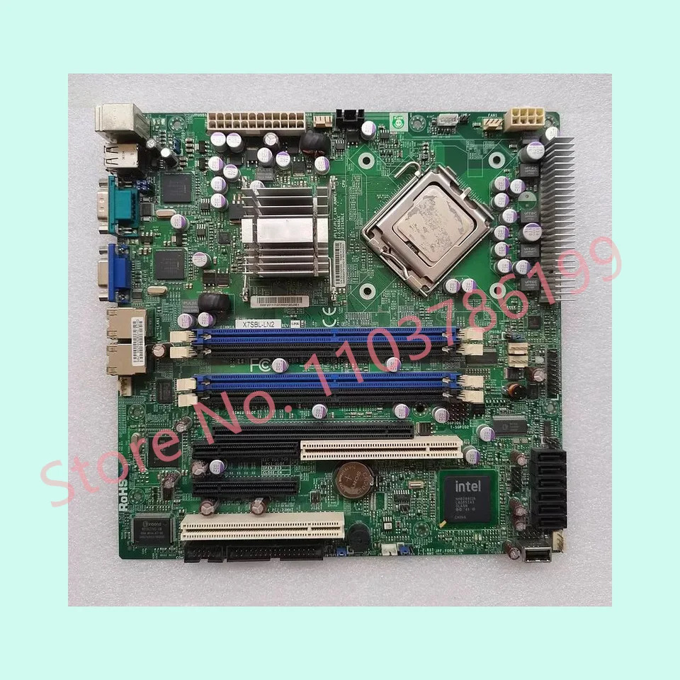 슈퍼마이크로 산업마더보드775 스티치 X7SBL-LN2
