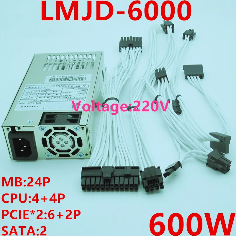 LinGM호환aojingdian ITX FLEX 소형 전원공급장치 LMJD-6000 LMJD-5000 LMJD-4000 ENP-7660B 1U S3 K39 A35 400W 500