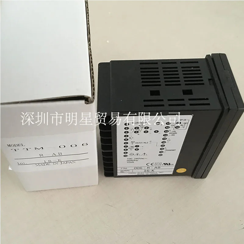 일본 TOHO Toho 온도조절기 TM-006-R-AB 오리지널 포장 1