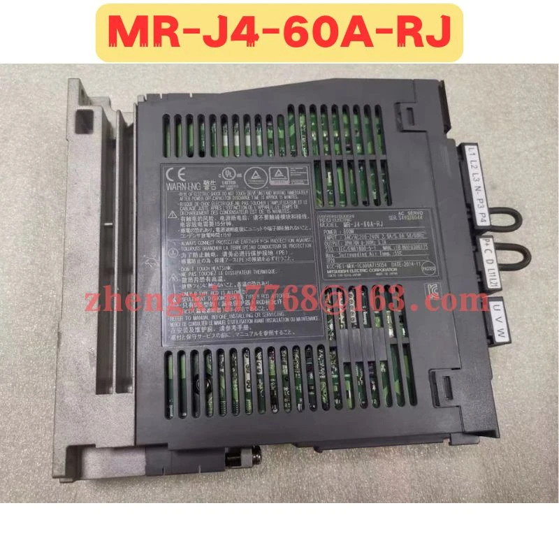 리퍼 서보 드라이브 MR-J4-60A-RJ MR J4 60A RJ 정상 기능 완료
