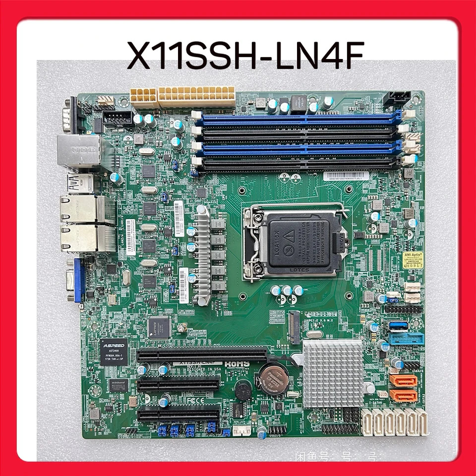슈퍼마이크로 서버 마더보드X11SSH-LN4F
