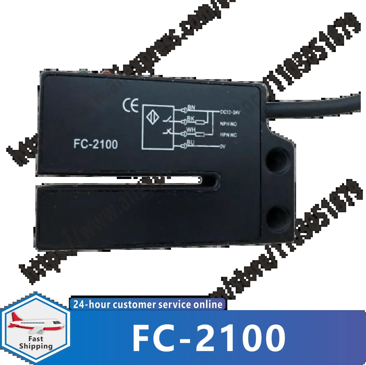 FC-2100 오리지널 라벨 센서 광전스위치