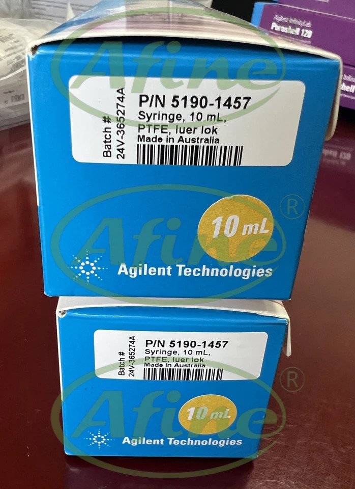 AFINE Agilent 수동 주사기 루어 락 PTFE 팁 5190-1457mL