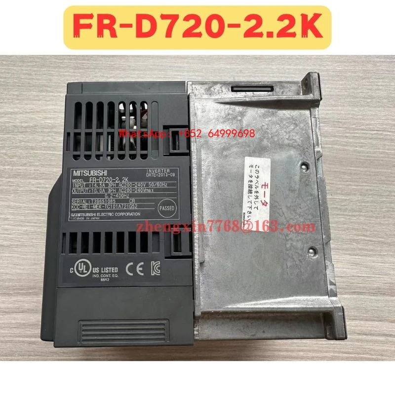 리퍼 주파수 변환기 FR-D720-2.2K FR D720 2.2K 정상 기능 완료