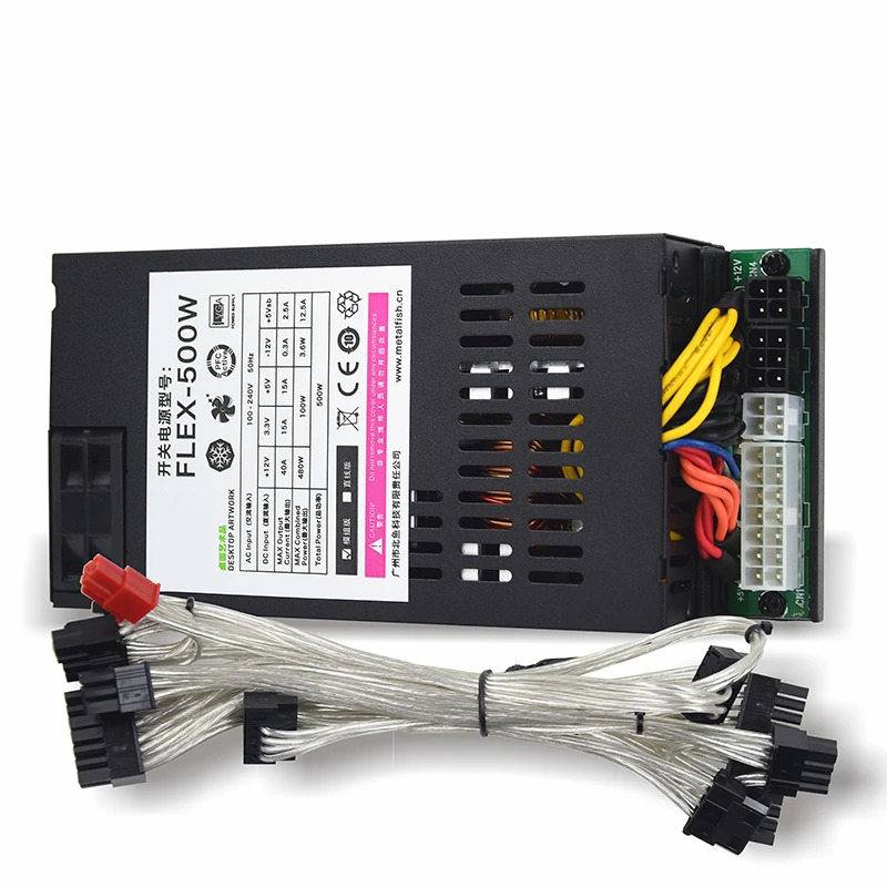 메탈 피쉬 ITX HTPC 플렉스PSU 소형 1U K39 200W 300W 400W 500W 전원공급장치 FLEX-200W FLEX-300W FLEX-400W FLEX-500W