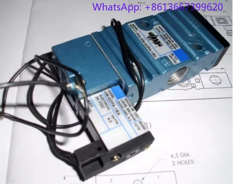 솔레노이드 밸브 52A-11-FOA-DM-DDAA-1BA 52A-11-B0A-DM-DEFJ-1JB