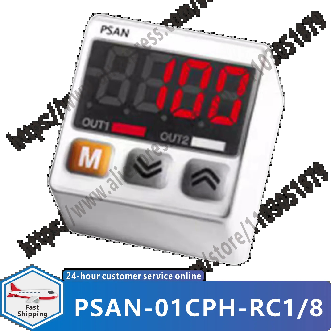 오리지널 PSAN-01CPH-RC1/8 PSAN-01CPH 압력센서