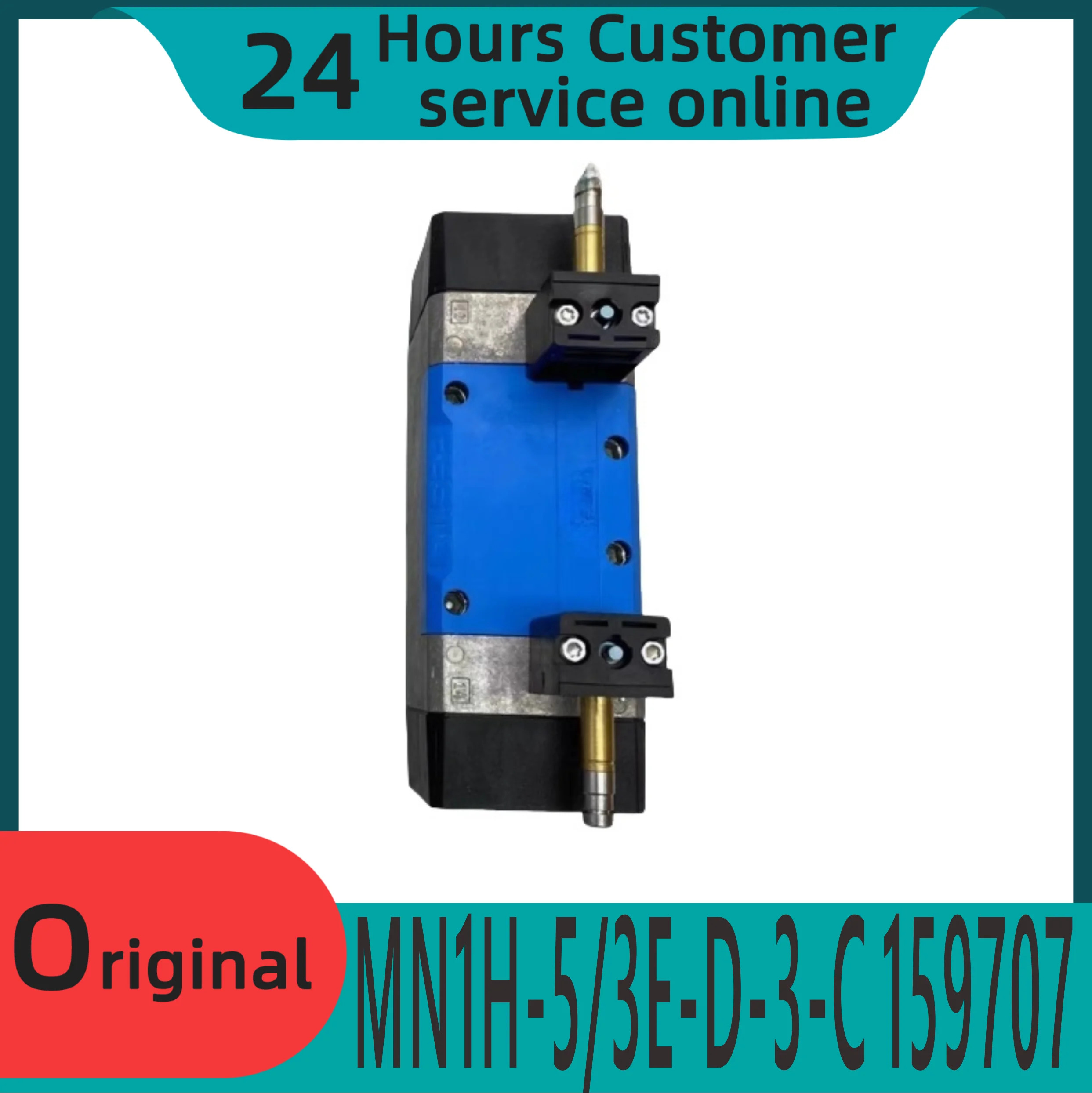 오리지널 솔레노이드 밸브 MN1H-5/3E-D-3-C/5/2-D-3-FR-C 159707 159711