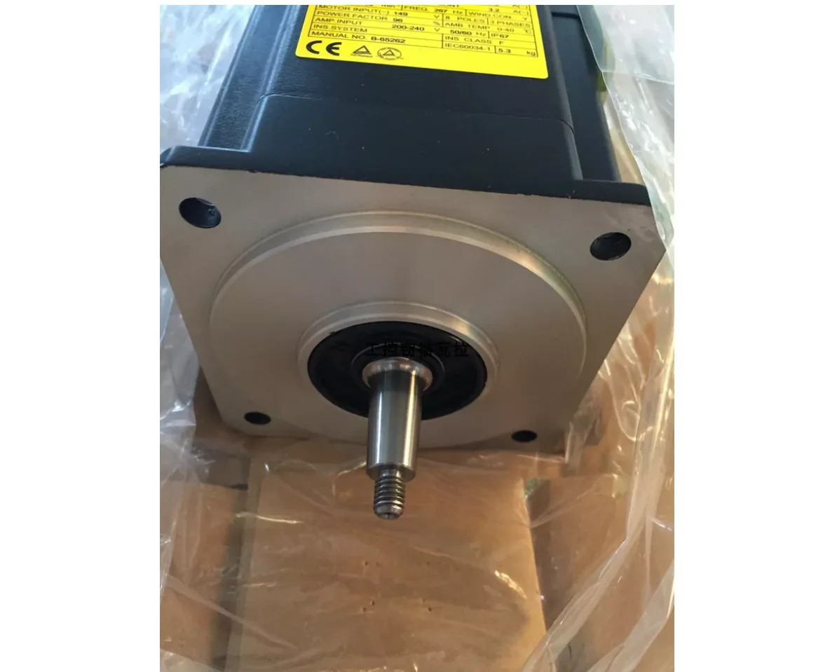 A06B-0205-B300 CNC 기계Fanuc AC 서보모터 12개월 A06B 0205 B300