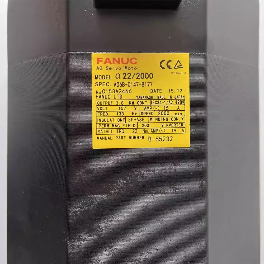 A06B-0147-B177 Fanuc 서보모터 Ok A06B 0147 B177 리퍼 완료