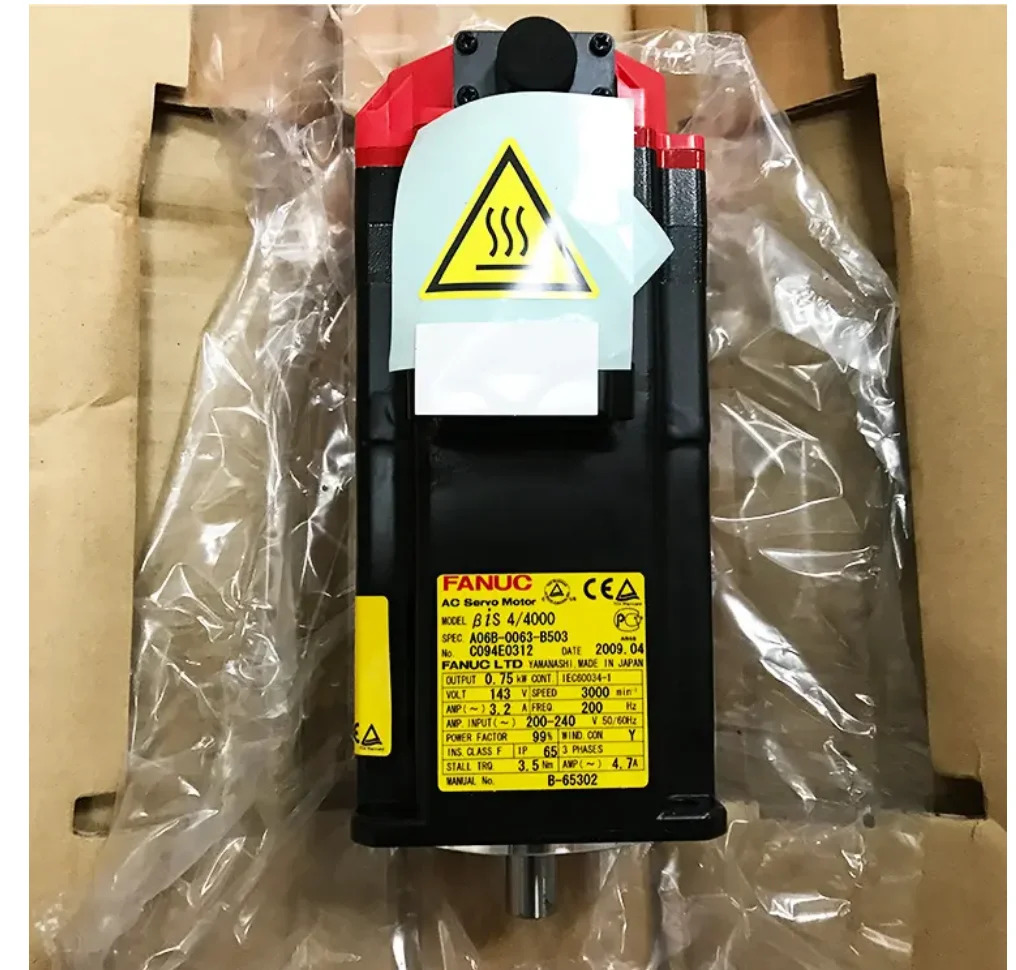 A06B-0063-B503 Fanuc 서보모터 12개월 A06B0063B503