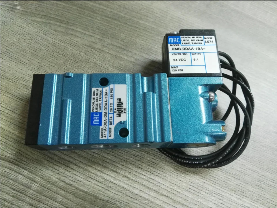 미국 MAC 솔레노이드 밸브 411A-D0A-DM-DDAA-1BA/411A-D0B-DM-DDAJ-1JB