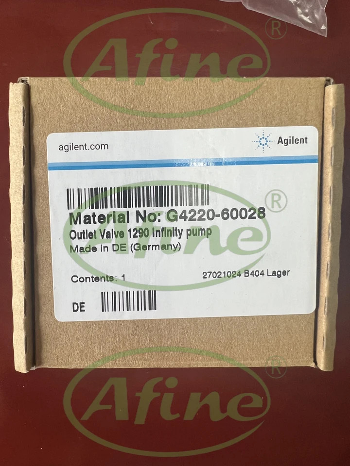 AFINE Agilent G4220-60028 배출구 밸브 통합 도장 1290 Infinity LC 펌프1300 bar