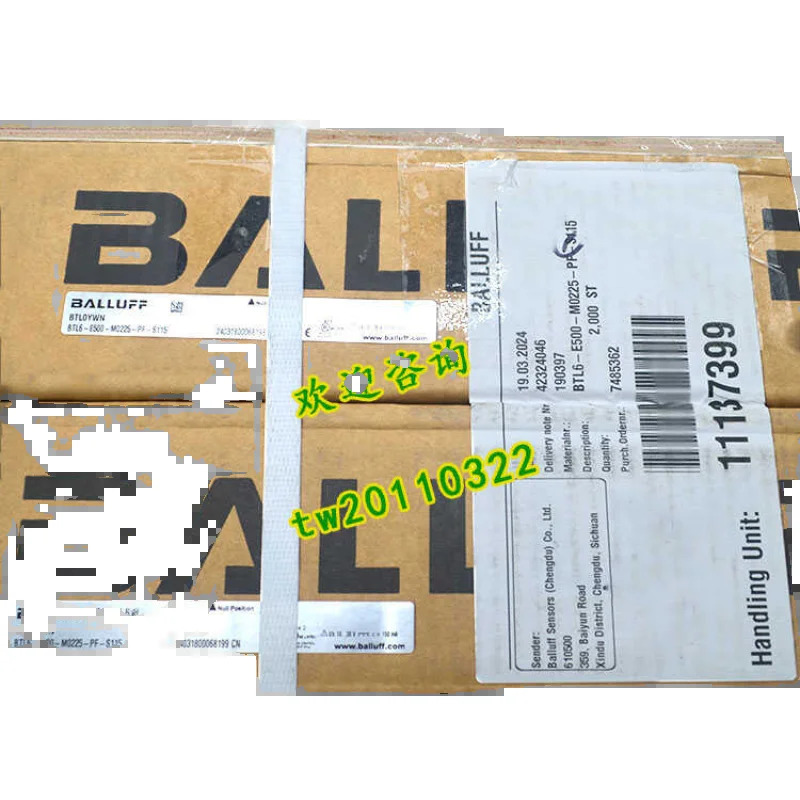 물리적 BTL6-E500-M0225-PF-S115 발러프 변위센서