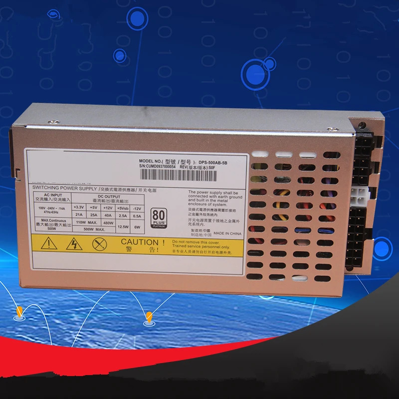 델타 Itx 플렉스 소형 PSU 전원공급장치 DPS-500AB-5B DPS-500AB-5 B 1U K39 T49 T34 39 R47 44 M41 A35 S3 500W 신