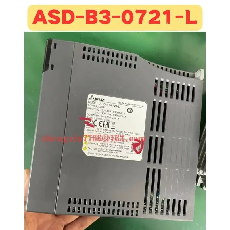 리퍼 서보 드라이브 ASD-B3-0721-L ASD B3 0721 L 정상 기능 완료