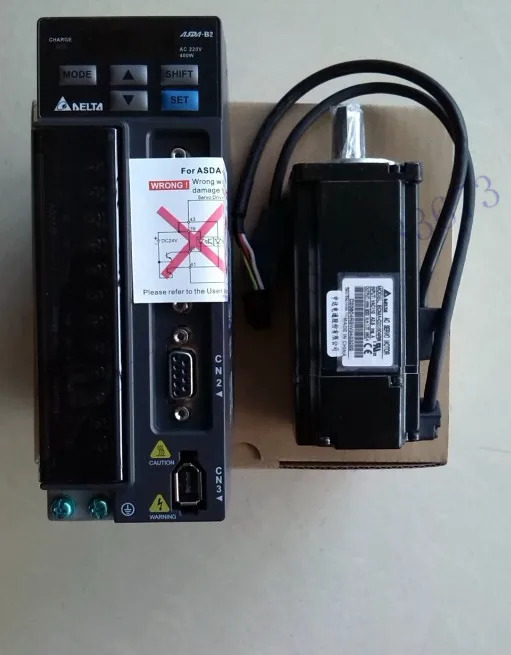 대만 델타 서보모터 세트 ECMA-C20401GS 드라이버 ASD-B2-0121-B 100W