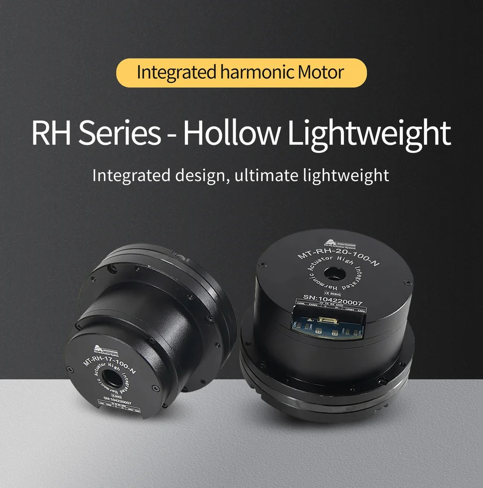 MT-RH-32-80-N 팔 적고정밀 고토크 고조파 기어드 모터 감속기 BLDC 서보모터