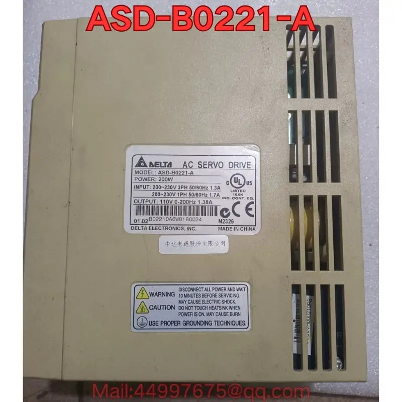 리퍼 ASD-B0221-A 서보 드라이브 기능 리퍼는 정상