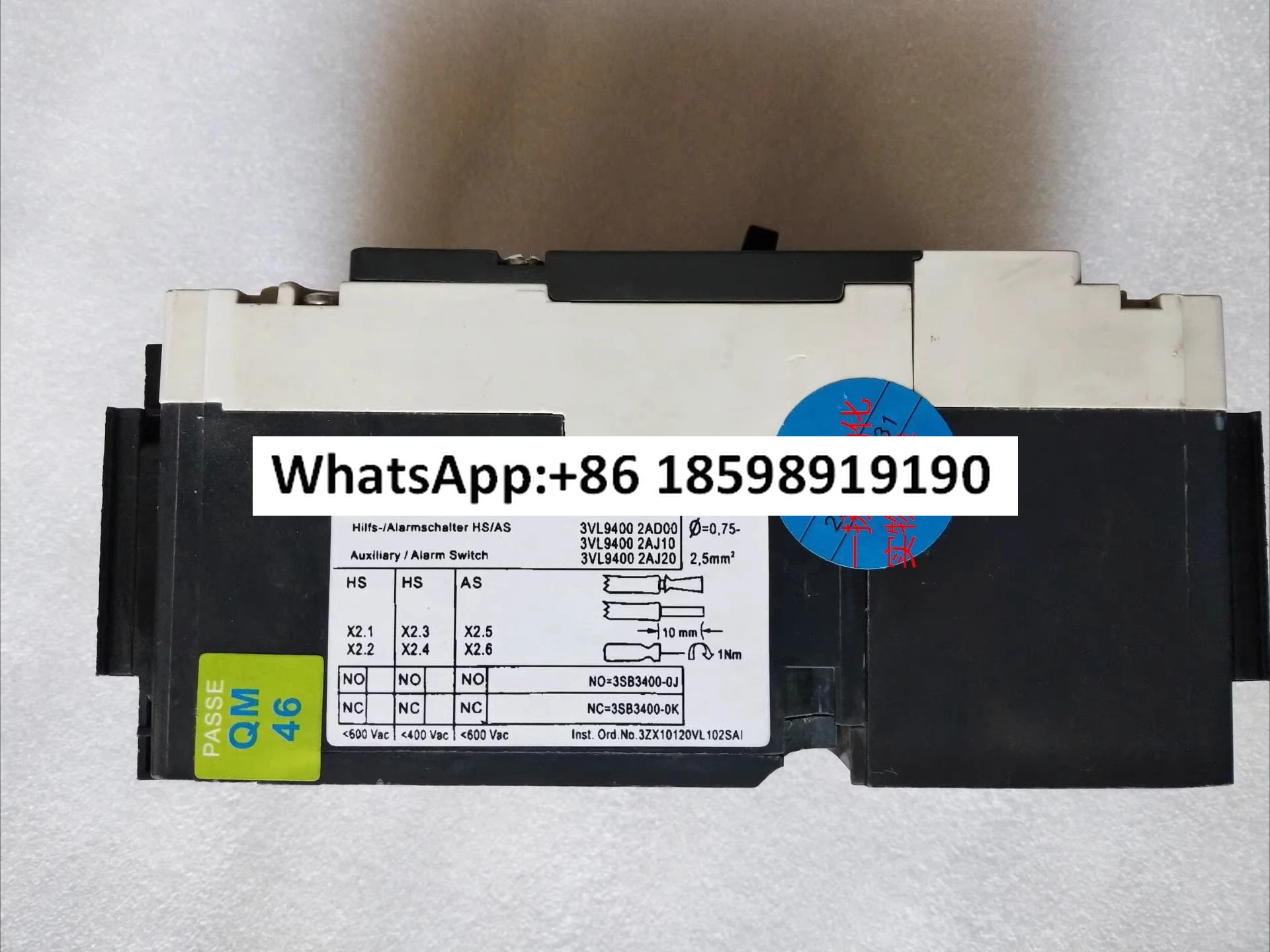 회로차단기 3VL3725 1AA36 0AA0 3AA36