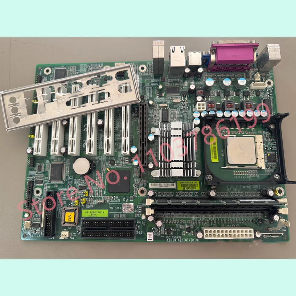 산업제어 마더보드PCI 슬롯 6 개 단일 네트워크 포트 PEB-7701VLA REV3.2