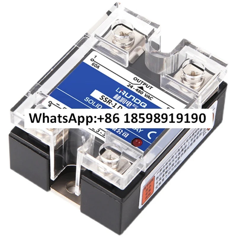 단일 솔리드 스테이트 릴레이 DC 제어 AC 480V80A 칩 부품 SSR 1 D4880