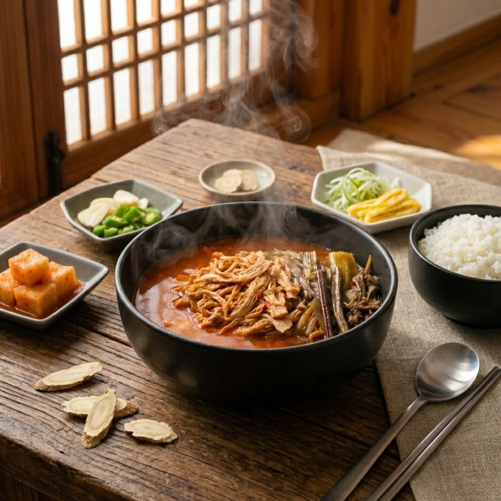 닭개장 보양식 밀키트 닭계장 1팩 1인분 - 상세 이미지 3