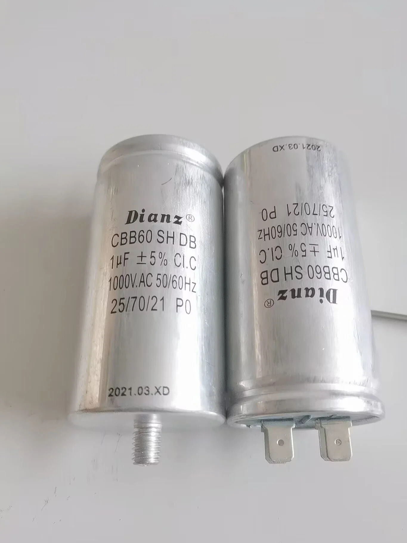 DIANZ CBB60 SH 0.47UF/2/8/10/1UF 1KV 1000V AC 저항성 용량성 흡수 커패시터