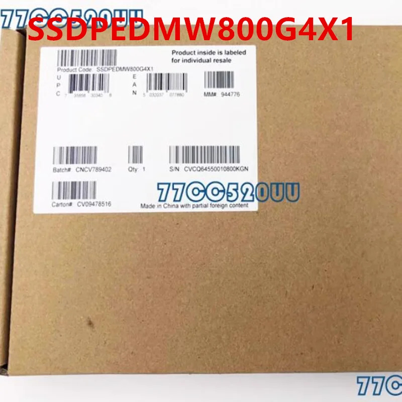 750 SSD오리지널 솔리드 스테이트 드라이브 SSDPEDMW800G4X1 800GB 2.5 인치 PCIE x 4