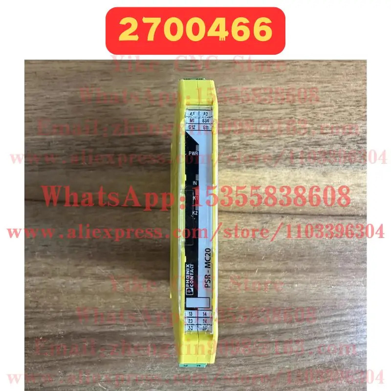 리퍼 릴레이 2700466 PSR-MC20-3NO-1DO-24DC-SC 정상 기능 완료 OK