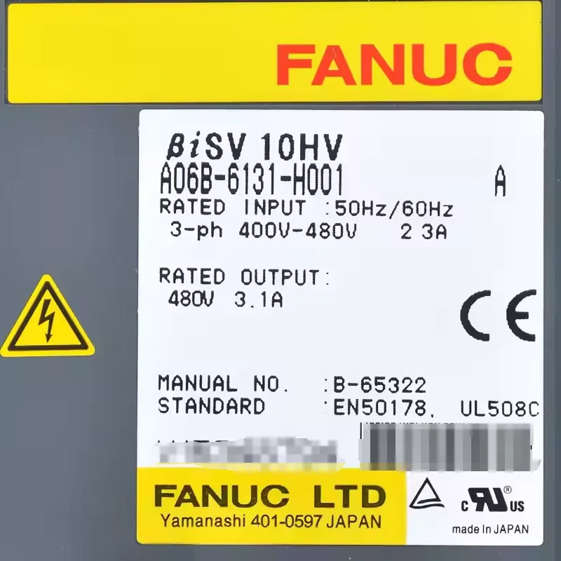 A06B-6131-H001 Fanuc 서보 드라이브 증폭기 모듈 리퍼 OK A06B 6131 H001