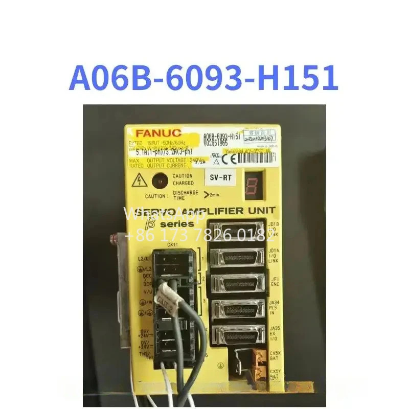 A06B-6093-H151 리퍼 드라이브 작동 기능 OK