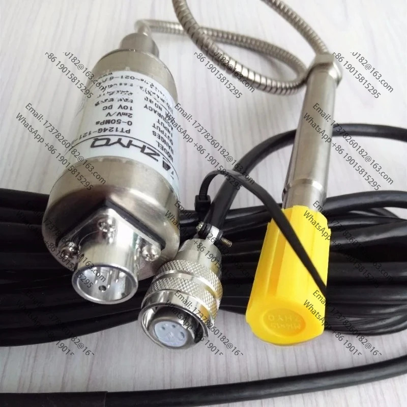 ZHYQ PT124G121 플라스틱 압출기용융 고온 압력센서 5 핀 표시기 N70/N80/N90 220VAC 출력 2 mV/V