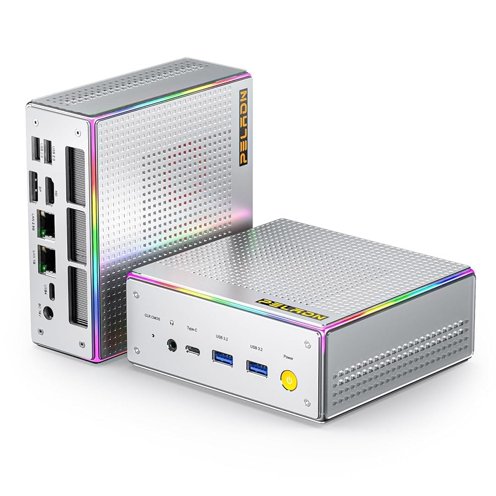 라이젠 9 7940HS (8C/16T, 최대 5.1GHz) 780M SSD, 비즈니스 2.4G/5G, 컴퓨터 DDR5 미니 WiFi6 16GB 4K 5600Mhz BT5.2, NV - 상품 이미지