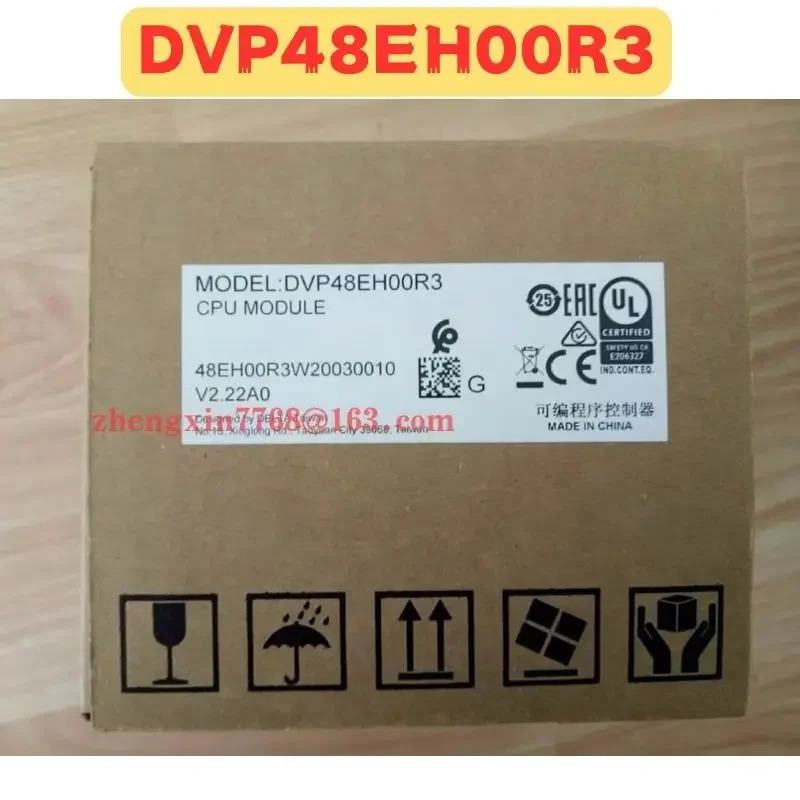 오리지널 DVP48EH00R3 PLC 모듈 신